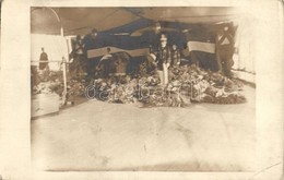 * T2/T3 1914 Temetés Az SMS Admiral Spaun Gyorscirkálón; Osztrák-Magyar Haditengerészet / WWI Funeral At SMS Admiral Spa - Ohne Zuordnung