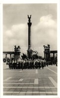 ** T1/T2 1941 Budapest XIV. Hősök Tere, Az 1848-49-es Szabadságharci Zászlók ünnepélyes Hazahozatala Oroszországból / Ru - Non Classificati