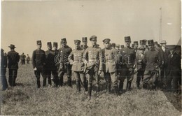 * T2 Első Világháborús Osztrák-magyar Katonatisztek Bajor Légi Felderítő Katonákkal / WWI K.u.k. Soldiers With Bavarian  - Unclassified