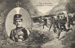 ** T1 La Bataille A Coumanovo / Battle Of Kumanovo. First Balkan War Military Art Postcard. Alexander I Of Yugoslavia - Ohne Zuordnung