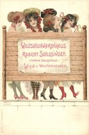 * T2 Weltschuhwarenhaus Robert Schlesinger (Paprika Schlesinger). Wien I. Wallfischgasse 2. / Austrian (Viennese) Footwe - Ohne Zuordnung