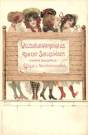 * T2 Weltschuhwarenhaus Robert Schlesinger (Paprika Schlesinger). Wien I. Wallfischgasse 2. / Austrian (Viennese) Footwe - Zonder Classificatie