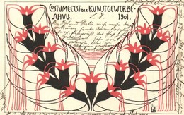 T2 1901 Costumefest Der Kunstgewerbeschule / Marietta Peyfuss Művészlapja és Saját Kezű Levele (Wiener Werkstätte Egyik  - Non Classés