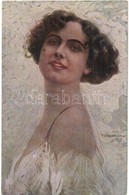 T2 1918 Italian Art Postcard. Lady. Uff. Rev. Stampa N. 984. S: T. Corbella + K.u.K. Etappenstationskommando Anbauoffizi - Ohne Zuordnung