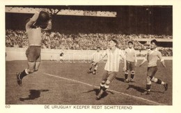 ** T1 1928 Amsterdam, Olympische Spelen. De Uruguay Keeper Redt Schitterend / 1928 Summer Olympics. The Uruguay Goalkeep - Zonder Classificatie