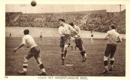 ** T1 1928 Amsterdam, Olympische Spelen. Voor Het Argentijnsche Doel / 1928 Summer Olympics. Argentine Goal In The Urugu - Non Classés