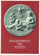 T2/T3 1939 Reichsparteitag Nürnberg. Feldpostkarte Reichsparteitag Des Friedens / NSDAP German Nazi Party Propaganda, Nu - Non Classés