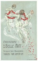 ** T1/T2 Esposizione Di Belle Arti, 70a Della Societa Promotrice, Torino / Italian Exhibition Of Fine Arts In Turin. Art - Zonder Classificatie