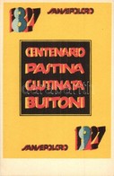 ** T1 1927-1927 Centenario Pastina Glutinata Buitoni, Sansepolcro / Centenary Advertisement Of Italian Pasta - Unclassified