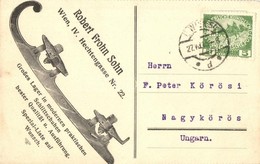T2 1915 Eisblume. Grosses Lager In Modernen Praktischen Schlittschuhen. Robert Frohn Sohn. Wien, Hechtengasse Nr. 22. /  - Non Classés