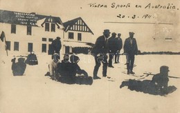 * T2/T3 1911 Coogee, Colonna (New South Wales, Australia); Vintra Sportló / Winter Sport, Tobogganing At The Hospice, Sn - Unclassified