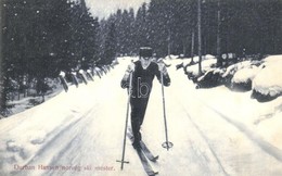 T2 1907 Durban Hansen Norvég Símester A Tátrában / Norwegian Ski Master In Tatry - Sin Clasificación