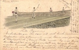 T2/T3 1901 Tennis Match. Verlag F.S. Berlin No. 130. S: F.S. - Non Classificati