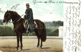 T2/T3 1906 Porfirio Díaz, President Of Mexico - Unclassified