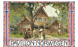 * T2 1910 Wien, Erste Internationale Jagdausstellung. Pavillon Norwegen / The First International Hunting Exposition In  - Zonder Classificatie