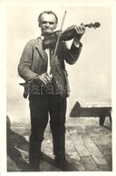 * T2/T3 Rimóczi Lajos (nádudvari) Vándorhegedűs A Hortobágyon / Famous Hungarian Traveling Fiddler - Unclassified