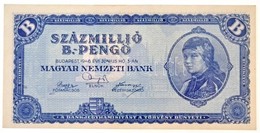 1946. 100.000.000BP T:I,I- / Hungary 1946. 100.000.000 B-Pengő C:UNC,AU
Adamo P39 - Zonder Classificatie