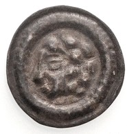 1180-1240. Bracteata Ag 'III. Béla - IV. Béla' (0,25g) T:1- /  
Hungary 1180-1240. Bracteata Ag 'Bela III/IV' (0,25g) C: - Non Classificati