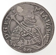 Erdélyi Fejedelemség 1673S-V Kettősgaras Ag 'Apafi Mihály' (3,42g) T:2- Lyuktömött / Principality Of Transylvania 1673S- - Ohne Zuordnung