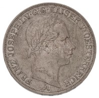 Ausztria 1857A Tallér Ag 'Ferenc József' (18,42g) T:2 / 
Austria 1857A Thaler Ag 'Franz Joseph' (18,42g) C:XF
Krause KM# - Non Classés