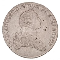 Német Államok / Szász-Albertine 1765EDC Tallér Ag 'III. Frigyes Ágost' (27,72g) T:2- Karc, ü., Ph.
/ German States / Sax - Unclassified