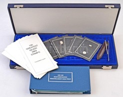 Amerikai Egyesült Államok 1981-1983. 'A Világ 100 Leghíresebb Bélyege' 100db-os Miniatűr Ag Emlékérem Gyűjtemény, Bontat - Ohne Zuordnung
