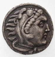 Lüszimakhosz Királysága / Lampszakosz Kr. E. ~299-296. Drachma Ag (4,12g) T:2 / 
Kingdom Of Lysimachos / Lampsakos ~299- - Zonder Classificatie