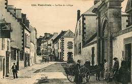 FINISTERE PONT CROIX  La Rue Du Collège - Pont-Croix