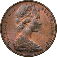 Monnaie, Australie, Elizabeth II, 2 Cents, 1980, TTB, Bronze, KM:63 - 2 Cents