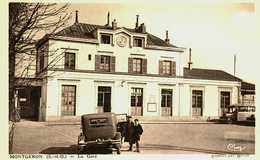 91.....Essonne....Montgeron....la Gare...voiture - Montgeron