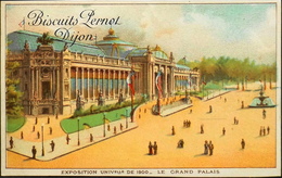 Chromo & Image - Chromo > Confiserie & Biscuits - BISCUITS PERNOT DIJON - Expo. Univers. 1900 - TBE - Pernot