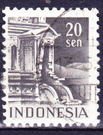 Niederl. Indien (Indonesien) - Gott Schiwa Mit Schlange, Bedjuning (Bali) (Mi.Nr. 25 A) 1949 - Gest. Used Obl - Nederlands-Indië