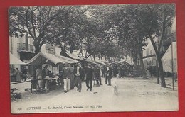 06 * ANTIBES LE MARCHÉ - COURS MASSÉNA - 1910 - Other & Unclassified