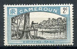 Cameroun, 1925, Lumberjack, Postage Due, 2 C., MNH, Michel 1 - Andere & Zonder Classificatie