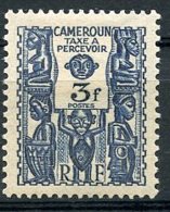 Cameroun, 1939, Postage Due, 3 Fr., MNH, Michel 23 - Andere & Zonder Classificatie