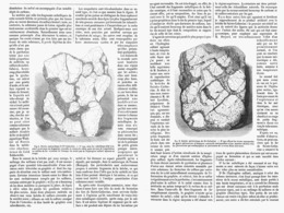 LES FERS METEORIQUES De SAINTE-CATHERINE   1878 - Astronomie