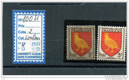 N° 1004  -2 Couleurs - Unused Stamps