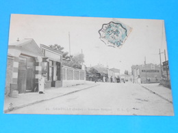 94 ) Gentilly - N° 14 - Avenue Respail  - Année 1906 : EDIT : C.L.C - Gentilly