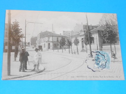 94 ) Gentilly - N° 444 - Les écoles , Rue De La Mairie  -  Année 1906 - EDIT - G.I - Gentilly