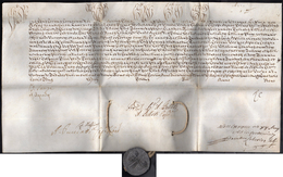 1783 - Bolla Papale Su Cartapecora Datata 1783 Con Sigillo In Piombo Di Papa Pio VI. Bella E Rara. ... - Other & Unclassified