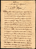 1814 - Copia Manoscritta Del Discorso Su "La Morte Di Napoleone" Di Lord Byron In 13 Pagine. Interes... - Andere & Zonder Classificatie