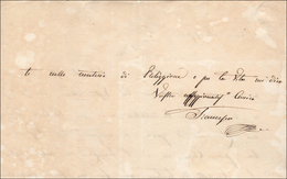 1820 - FRANCESCO I DI BORBONE - Lettera Autografa Di Francesco I Di Borbone, Re Delle Due Sicilie. R... - Other & Unclassified