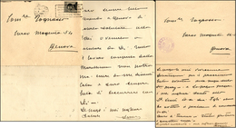 1925/26 - LUIGI DI SAVOIA - Due Lettere Autografe, Con Le Relative Buste, Di Luigi Di Savoia, Duca D... - Sonstige & Ohne Zuordnung