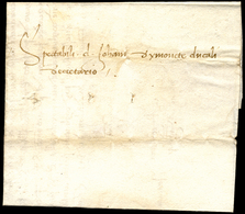 1464 - Lettera Completa Di Testo Da Milano 8/2/1464 Per Città. Allegato Regesto. ... - ...-1850 Préphilatélie