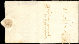 1482 - Lettera Completa Di Testo Da Treviso Per Torcello, Con Al Verso Un Bel Sigillo Di Chiusura Im... - ...-1850 Préphilatélie