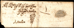 1584 - Lettera Completa Di Testo Da Roma 27/3/1584 Al Conte Alfonso Gonzaga Di Novellara, Con Bel Si... - ...-1850 Préphilatélie