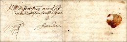 1599 - Lettera Completa Di Testo Da Napoli 16/7/1599 A Firenze. ... - 1. ...-1850 Prephilately