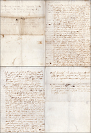 1620 Ca. - Documento Relativo Alla Posta Dei Tasso. Per Specialista, Da Studiare. ... - ...-1850 Voorfilatelie