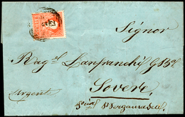 PISOGNE, LOV Punti 8 - 5 Soldi (25), Perfetto, Su Lettera Del 2/12/1858 Per Lovere. ... - Lombardy-Venetia