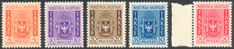 ALBANIA SEGNATASSE 1940 - Stemma (1/5), Gomma Originale Integra, Perfetti. ... - Andere & Zonder Classificatie